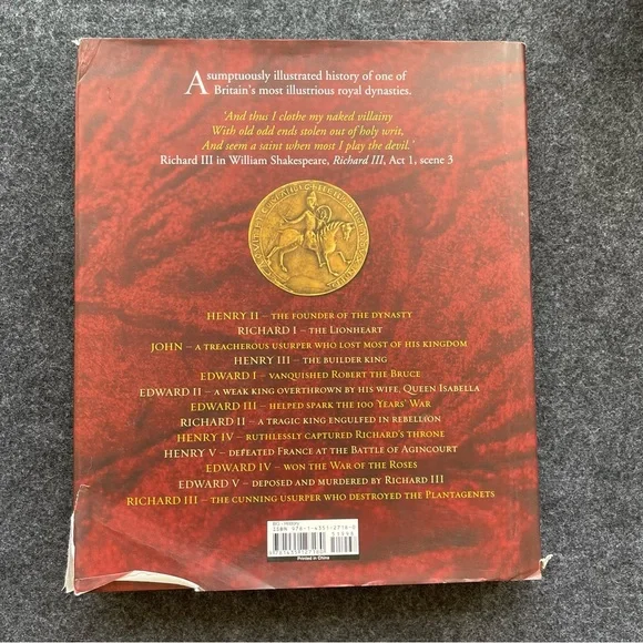 The Plantagenet Chronicles 1154-1485 Richard the Lionheart, Richard II, Henry V - Picture 9 of 9